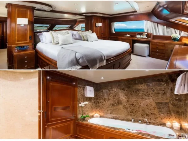 110ft yacht – cruising view
